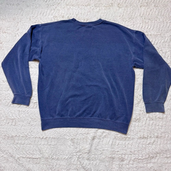 Vintage Les Cheneaux Islands Sweatshirt Faded Blue classic retro over sized fit - Picture 2 of 5